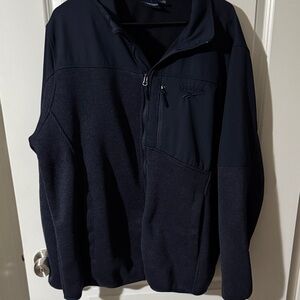 Reebok Men's Dark Blue Zip-Up Sweater